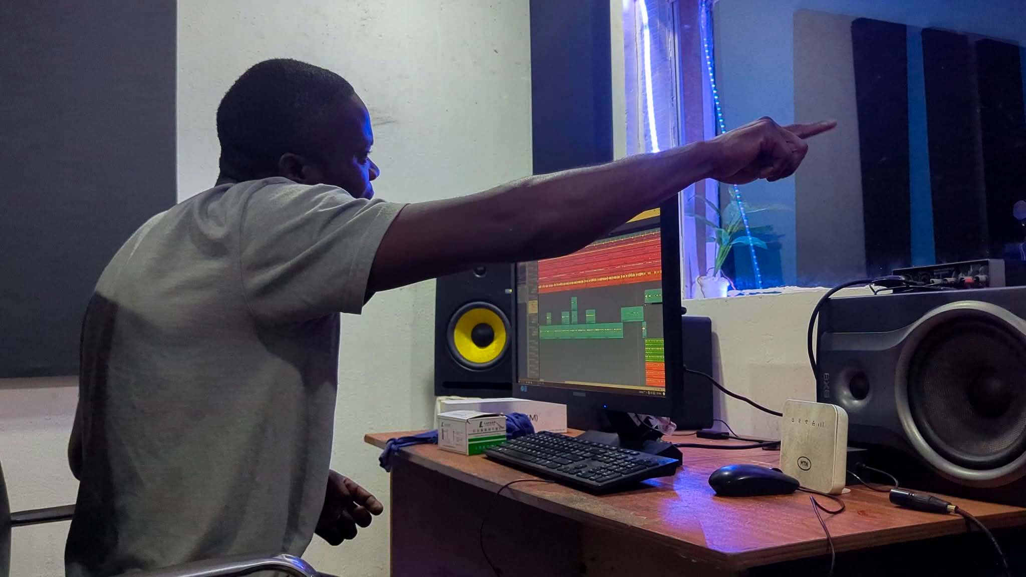 RMC Studios music production space